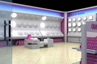 玻璃櫥窗風(fēng)格店面展示四